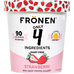 Strawberry Non Dairy Frozen Desert