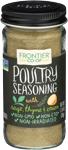 Frontier Poultry Seasoning Salt Free Bottle 1.34 oz