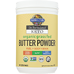 garden of life dr formulated keto organic grass fed butter powder 10.58 oz
