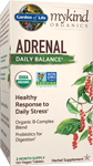garden of life mykind organics adrenal daily balance 120 ct