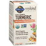 garden of life mykind organics extra strength turmeric inflammatory response 60 vegan tablets
