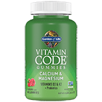 Vitamin Code Calcium & Magnesium Gummies + Probiotics Raspberry