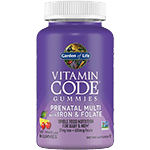 Vitamin Code Prenatal Multi Gummies with Iron + Folate Cherry Lemon