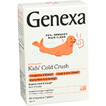 genexa cold crush for children 60 chewable tablets