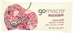 gomacro macrobar sunny uplift cherries berries bar 2.0 oz