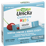 natures way umcka cold care kids fastactives cherry 10 packets