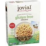 jovial gluten free brown rice pasta 100% organic whole grain elbows 12 oz