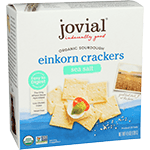 Organic Sourdough Einkorn Crackers Sea Salt