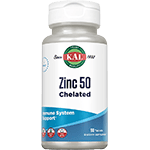 KAL Zinc 50 Chelated 90 Tablets