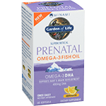 Minami supercritical prenatal omega-3 fish oil lemon flavor 60 softgels