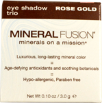 mineral fusion eye shadow trio rose gold 0.10 oz
