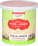 miss jones cream cheese flavored frosting 11.29 oz