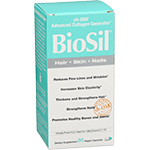 Natural Factors Biosil Hair Skin Nails 5mg 60 Vcaps