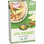 Nature's Path Cereal Hot Oatmeal Apple Cinnamon 8 Packets 17 oz
