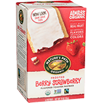 nature's path toaster pastry frosted strawberry box 11 oz