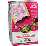 natures path frosted cherry pomegranate toaster pastries 6 tarts per box