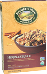 natures path heritage crunch cereal organic box 14 oz