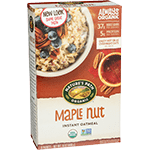 Nature's Path Cereal Hot Oatmeal Maple Nut 8 Packets 1.7 oz