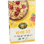 natures path gluten free whole o's cereal box 11.5 oz
