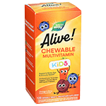 natures way alive childrens chewable multi-vitamin 120 chewable tablets