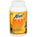 Alive Max3 Potency Multivitamin With Iron