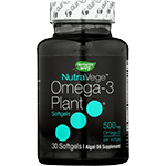 NutraVege Omega-3 Plant 500 mg