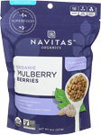navitas naturals mulberries berries white dried bag 8 oz