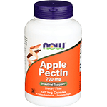 Now Foods Apple Pectin 750 mg 120 Capsules