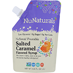NuStevia Pourable Salted Caramel Flavored Syrup