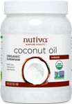 nutiva coconut oil organic extra virgin jar 54 oz