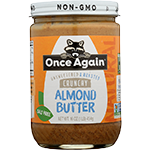 Unsweetened & Roasted Crunchy Almond Butter Salt Free