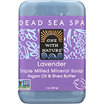 Dead Sea Spa Triple Milled Mineral Soap Lavender