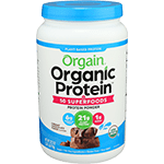 Plant Based Organic Protein Powder + 50 Superfoods Creamy Chocolate Fudge