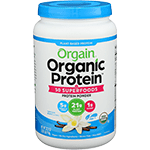 Plant Based Organic Protein Powder + 50 Superfoods Vanilla Bean