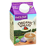 Organic Half & Half Ultra Pasteurized