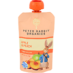 Peach and Apple Baby Food