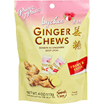 Lychee Ginger Chews