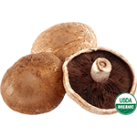 Organic Portabella Caps