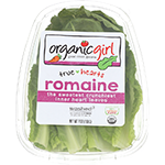 Organic Romaine Heart Leaves