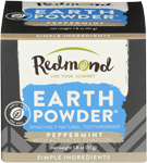 redmond earthpowder peppermint with activated charcoal 1.8 oz