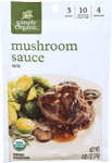 Simply Organic Organic Mushroom Sauce Mix Packet 0.85 oz