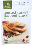 Simply Organic Organic Roasted Turkey Gravy Mix Packet 0.85 oz