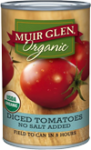 Organic Diced Tomatoes No Salt Added