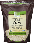 Now Foods Organic Rolled Oats 24 oz