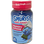 Kids Gummy Memory & Focus Smurf Berry