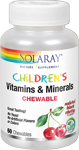 Children's Chewable Vitamins & Minerals Natural Black Cherry