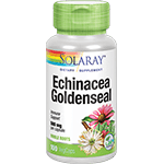 Solaray Echinacea & Goldenseal 500 mg 100 Vcaps