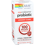Solaray Mycrobiome Probiotic Urgent Care 30 Veggie caps
