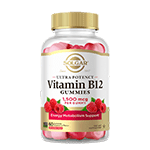 Ultra Potency Vitamin B12 Gummy Raspberry
