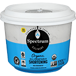 spectrum non hydrogenated organic all-vegetable shortening 24 oz